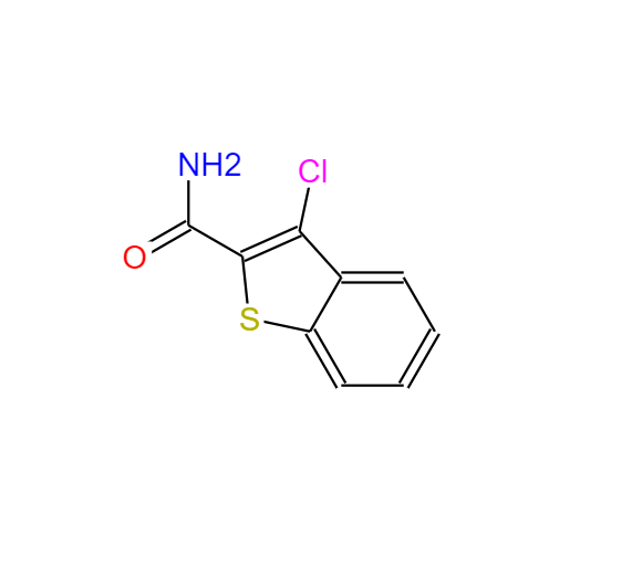 3-氯苯并(B)噻吩-2-羰基氯,3-CHLOROBENZO[B]THIOPHENE-2-CARBOXAMIDE