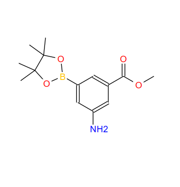 3-氨基-5-甲氧羰基苯基硼酸頻哪醇酯,Methyl 3-Amino-5-boronobenzoate, pinacol ester