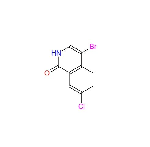 4-溴-7-氯異喹啉-1(2H)-酮,4-Bromo-7-chloroisoquinolin-1(2H)-one