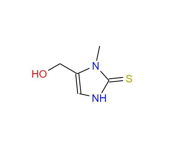 (二巯基- 1 -甲基- 1H-咪唑- 5 -基)甲醇,(2-MERCAPTO-1-METHYL-1H-IMIDAZOL-5-YL)METHANOL