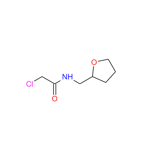 乙酰胺,N-四氢呋喃甲基-2-氯-,2-CHLORO-N-(TETRAHYDROFURAN-2-YLMETHYL)ACETAMIDE