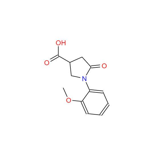 1-(2-甲氧苯基)-5-氧代吡咯烷-3-羧酸,1-(2-METHOXY-PHENYL)-5-OXO-PYRROLIDINE-3-CARBOXYLIC ACID