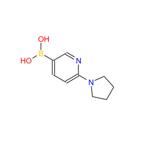 1150114-75-2;(6-(吡咯烷-1-基)吡啶-3-基)硼酸;6-pyrrolidin-1-yl- pyridineboronic acid