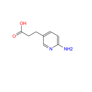 3-(6-氨基吡啶-3-基)丙酸,3-(6-aminopyridin-3-yl)propanoic acid