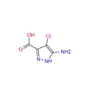 3-氨基-4-氯-1H-吡唑-5-羧酸