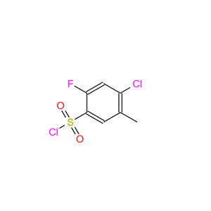 2-三氟甲基苯并咪唑-1-基乙酸,4-CHLORO-2-FLUORO-5-METHYLBENZENESULFONYL CHLORIDE