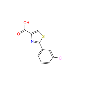 2-(3-氯苯基)-1,3-噻唑-4-羧酸,2-(3-CHLOROPHENYL)-1,3-THIAZOLE-4-CARBOXYLIC ACID