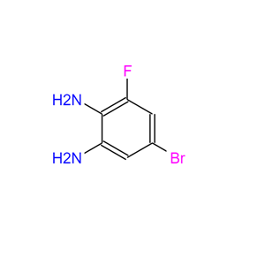 5-溴-3-氟-1,2-苯二胺,5-BROMO-2,3-DIAMINOFLUOROBENZENE