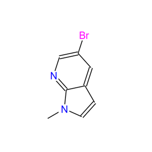 183208-22-2；5-溴-1-甲基-7-氮杂吲哚；1H-Pyrrolo[2,3-b]pyridine, 5-bromo-1-methyl-