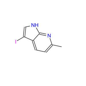 3-碘-6-甲基-1H-吡咯并[2,3-B]吡啶,3-IODO-6-METHYL-7-AZAINDOLE