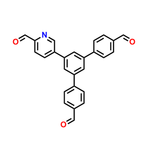 5'-(6-甲酰基吡啶-3-基)-[1,1':3',1''-三聯(lián)苯]-4,4''-二甲醛