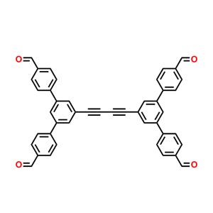 5',5''''-(丁-1,3-二炔-1,4-二基)双(([1,1':3',1''-三联苯]-4,4''-二甲醛))