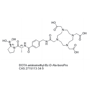 DOTA-aminomethyl-Bz-D-Ala-boroPro