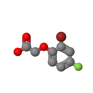 2-(2-溴-4-氟苯氧基)乙酸,(2-BROMO-4-FLUORO-PHENOXY)-ACETIC ACID