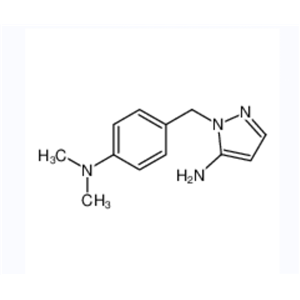 1-[4-(二甲基氨基)芐基]-1H-吡唑-5-胺