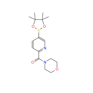 1201644-47-4?；N-吗啉基(5-(4,4,5,5-四甲基-1,3,2-二氧杂环戊硼烷-2-基)吡啶-2-基)甲酮