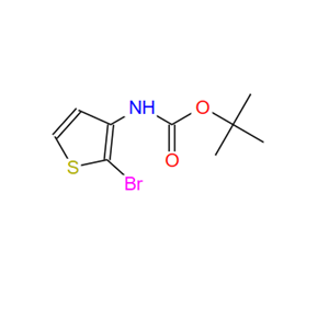 21483-64-7?;(2-溴噻吩-3-基)氨基甲酸叔丁酯;tert-butyl (2-broMothiophen-3-yl)carbaMate