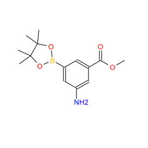 850689-27-9；3-氨基-5-甲氧羰基苯基硼酸频哪醇酯；Methyl 3-Amino-5-boronobenzoate, pinacol ester