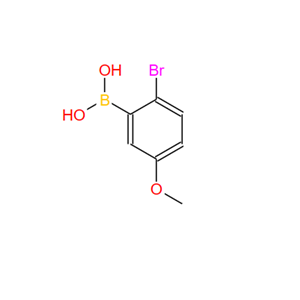 89694-44-0;2-溴-5-甲氧基苯基硼酸;2-BROMO-5-METHOXYPHENYLBORONIC ACID