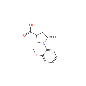 1-(2-甲氧苯基)-5-氧代吡咯烷-3-羧酸 39629-90-8