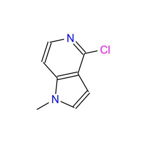 4-氯-1-甲基吡咯并[3,2-C]吡啶,4-CHLORO-1-METHYL-1H-PYRROLO[3,2-C]PYRIDINE