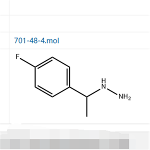 Hydrazine,  [1-(4-fluorophenyl)ethyl]-；701-48-4