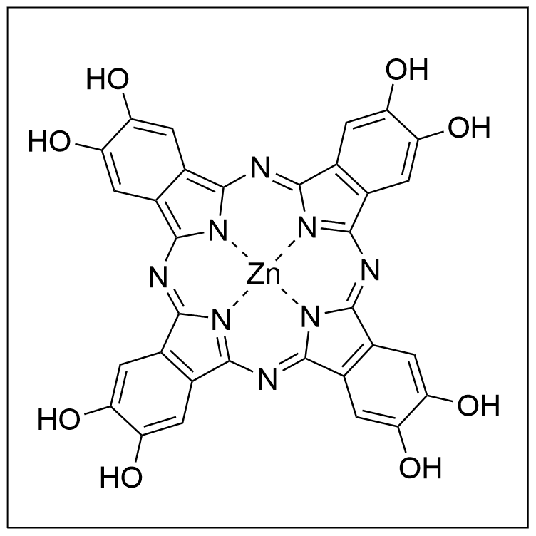 2,3,9,10,16,17,23,24-八羥基-29H,31H-酞菁鋅(II)