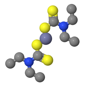 二乙基二硫代氨基甲酸鋅,Zinc diethyldithiocarbamate