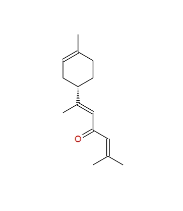 2,5-Heptadien-4-one, 2-methyl-6-[(1S)-4-methyl-3-cyclohexen-1-yl]-, (5E)-,2,5-Heptadien-4-one, 2-methyl-6-[(1S)-4-methyl-3-cyclohexen-1-yl]-, (5E)-