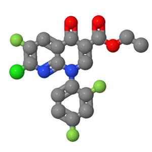100491-29-0；2,4-二氟苯基萘啶羧酸乙酯