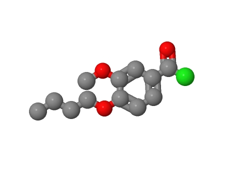 4-丁氧基-3-甲氧基-苯甲酰氯,4-butoxy-3-methoxybenzoyl chloride