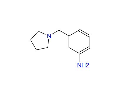 3-(吡咯啉-1-甲基)苯胺,3-(PYRROLIDIN-1-YLMETHYL)ANILINE