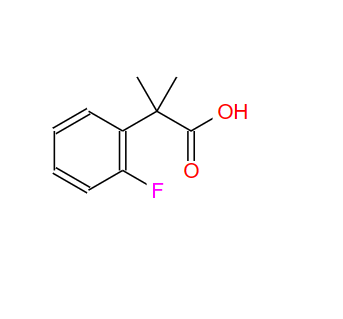 2-(2-氟苯基)-2-甲基丙酸,2-(2-Fluorophenyl)-2-methylpropionicacid