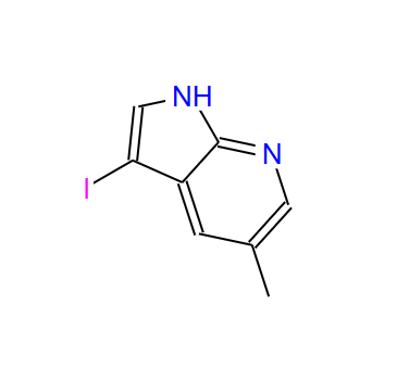 3-碘-5-甲基-1H-吡咯并[2,3-B]吡啶,3-Iodo-5-methyl-1H-pyrrolo[2,3-b]pyridine