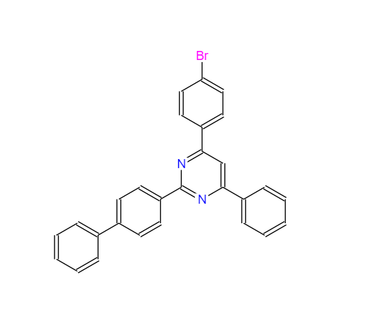 2- [1,1'-聯(lián)苯] -4-基-4-（4-溴苯基）-6-苯基嘧啶,2-[1,1'-Biphenyl]-4-yl-4-(4-bromophenyl)-6-phenylpyrimidine