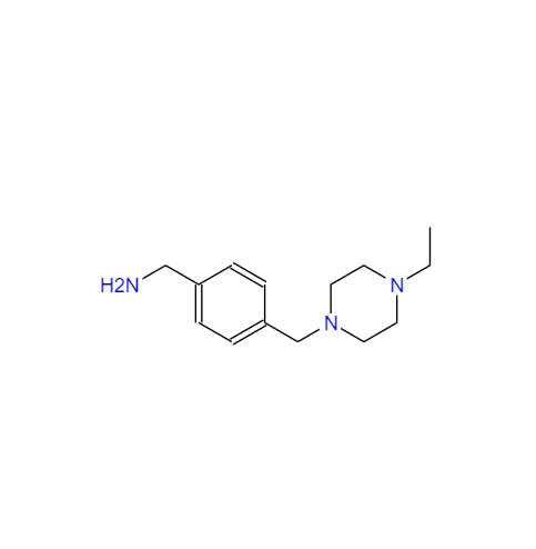 4-(4-乙基哌嗪-1-甲基)芐胺,4-(4-Ethylpiperazin-1-ylmethyl)benzylamine