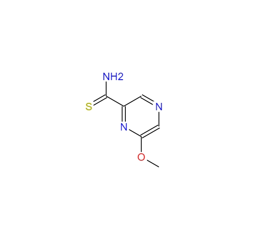 6-甲氧基-哌嗪-2-硫代甲酰胺,Pyrazinecarbothioamide, 6-methoxy- (9CI)