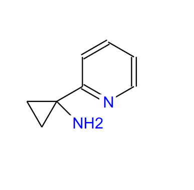 1-(2-吡啶基)环丙胺,Cyclopropanamine, 1-(2-pyridinyl)- (9CI)