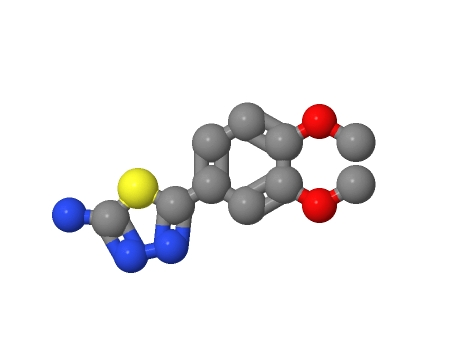 5-(3,4-二甲氧基-苯基)-[1,3,4]噻二唑-2-胺,5-(3,4-Dimethoxy-phenyl)-[1,3,4]thiadiazol-2-yl-amine