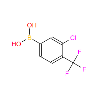 3-氯-4-三氟甲基苯基硼酸,3-CHLORO-4-(TRIFLUOROMETHYL)PHENYLBORONIC ACID