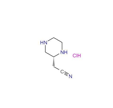(R)-2-(哌嗪-2-基)乙腈二盐酸,(R)-2-(piperazin-2-yl)acetonitrile dihydrochloride