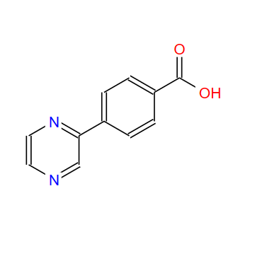 4-（吡嗪-2-基）苯甲酸,4-(PYRAZIN-2-YL)BENZOIC ACID