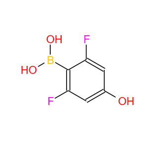 2,6-二氟- 4 -羟基苯乙酸,2,6-Difluoro-4-hydroxybenzeneboronic acid