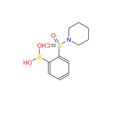 2-磺酰六吡砒啶苯硼酸,1-(2-Boronophenylsulfonyl)piperidine