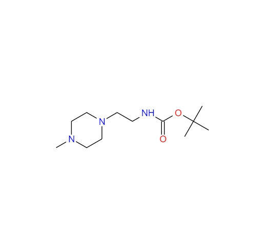 N-BOC-甲基吡嗪乙胺,tert-butyl 2-(4-methylpiperazin-1-yl)ethylcarbamate