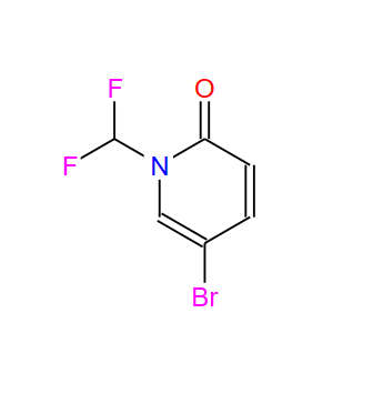 5-溴-1-(二氟甲基)吡啶-2(1H)-酮,5-bromo-1-(difluoromethyl)pyridin-2(1H)-one