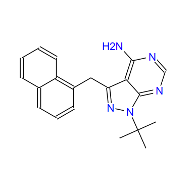 4-氨基1-叔丁基-3-(1'-萘甲基)吡唑并[3,4-D]嘧啶,1 NM-PP1