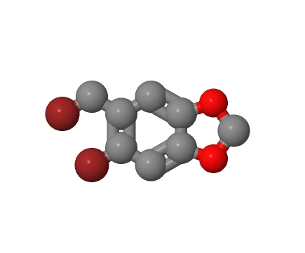 5-溴-6-溴甲基-1,3-苯并二氧杂环戊二烯,5-BROMO-6-BROMOMETHYL-1 3-BENZODIOXOLE