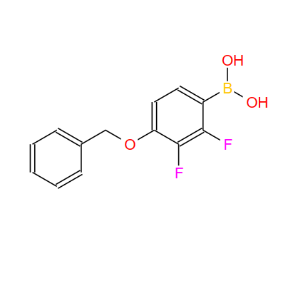 4-苄氧基-2.3-二氟苯硼酸,4-Benzyloxy-2,3-difluorobenzeneboronic acid