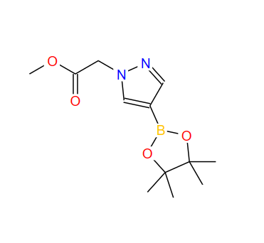 1-(甲氧羰基甲基)-1H-吡唑-4-硼酸頻那醇酯,methyl 2-(4-(4,4,5,5-tetramethyl-1,3,2-dioxaborolan-2-yl)-1H-pyrazol-1-yl)acetate